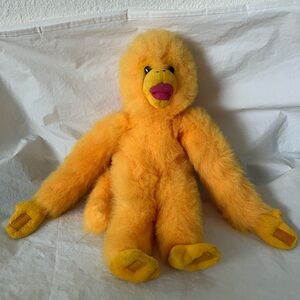Classic Toy Company Yellow Plush Monkey Soft Stuffed Animal Toy with Long Limb